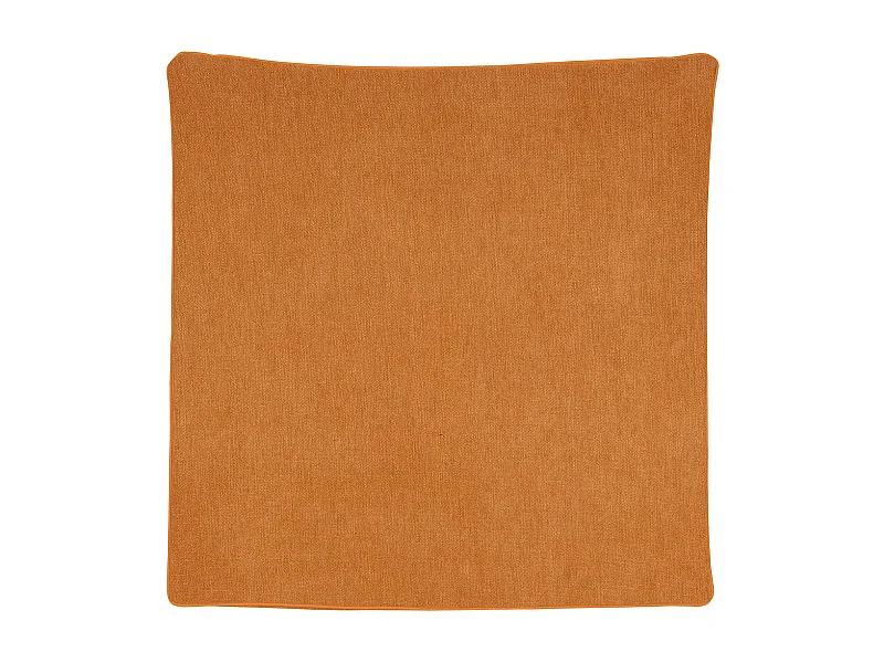 Funda de cojín ribeteado efecto terciopelo 60 x 60 cm