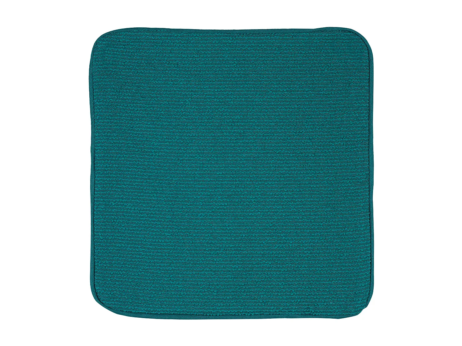 Housse de coussin passepoilée