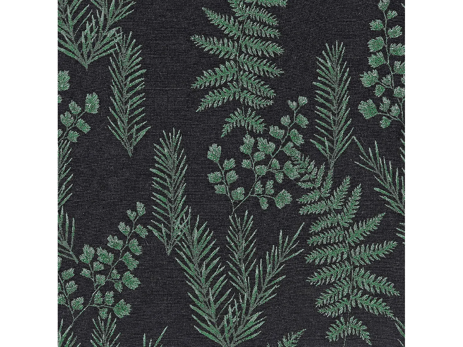 Housse de coussin aux feuillages divers