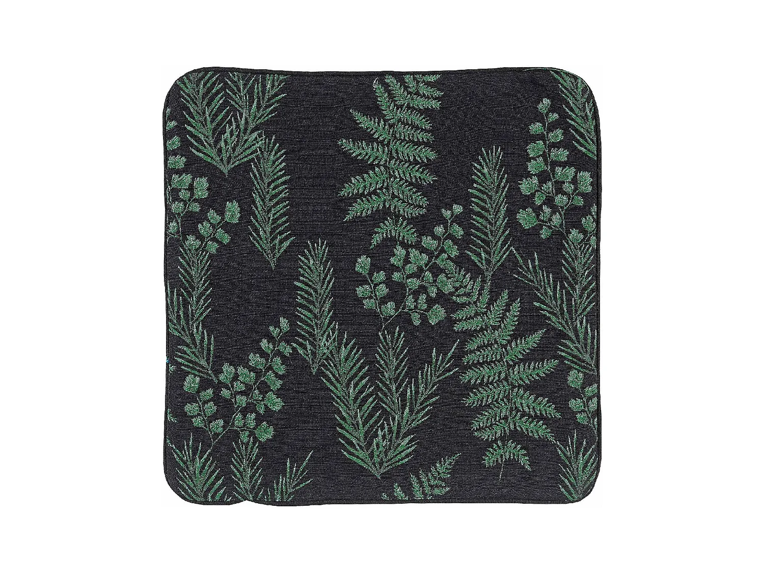 Housse de coussin aux feuillages divers