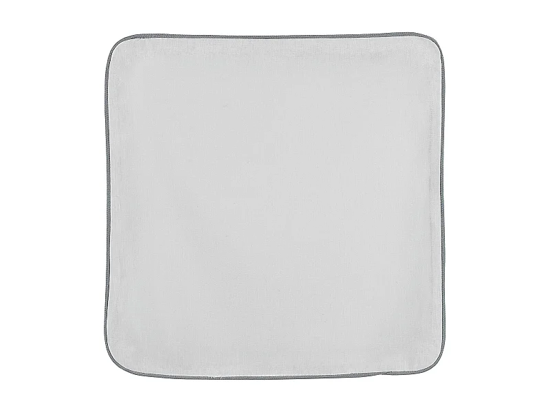 Housse de coussin en poly/lin