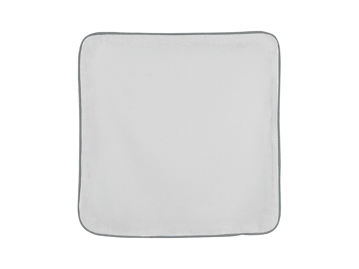 Housse de coussin en poly/lin