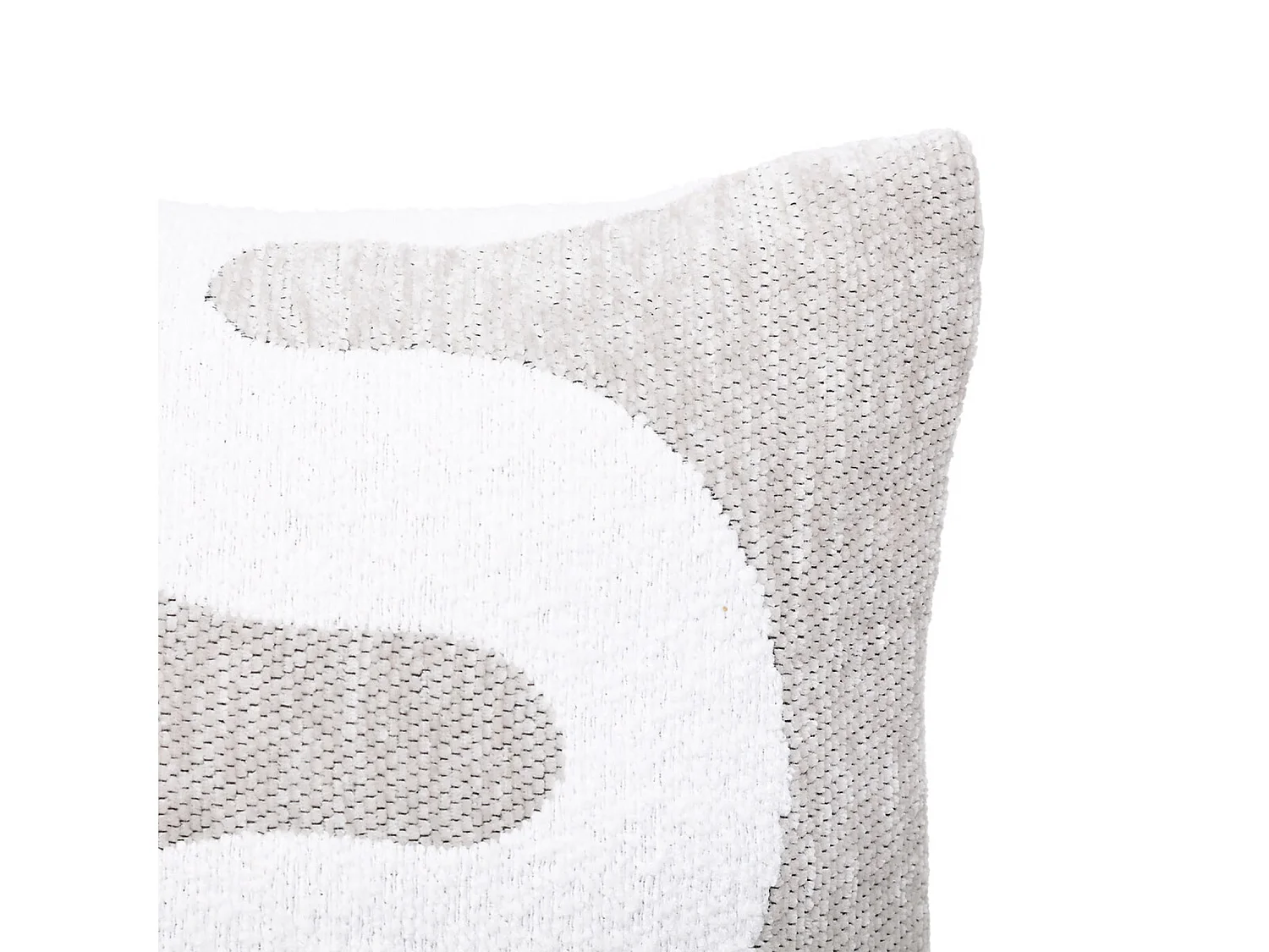 Funda de cojín de chenilla diseño 30 x 50 cm