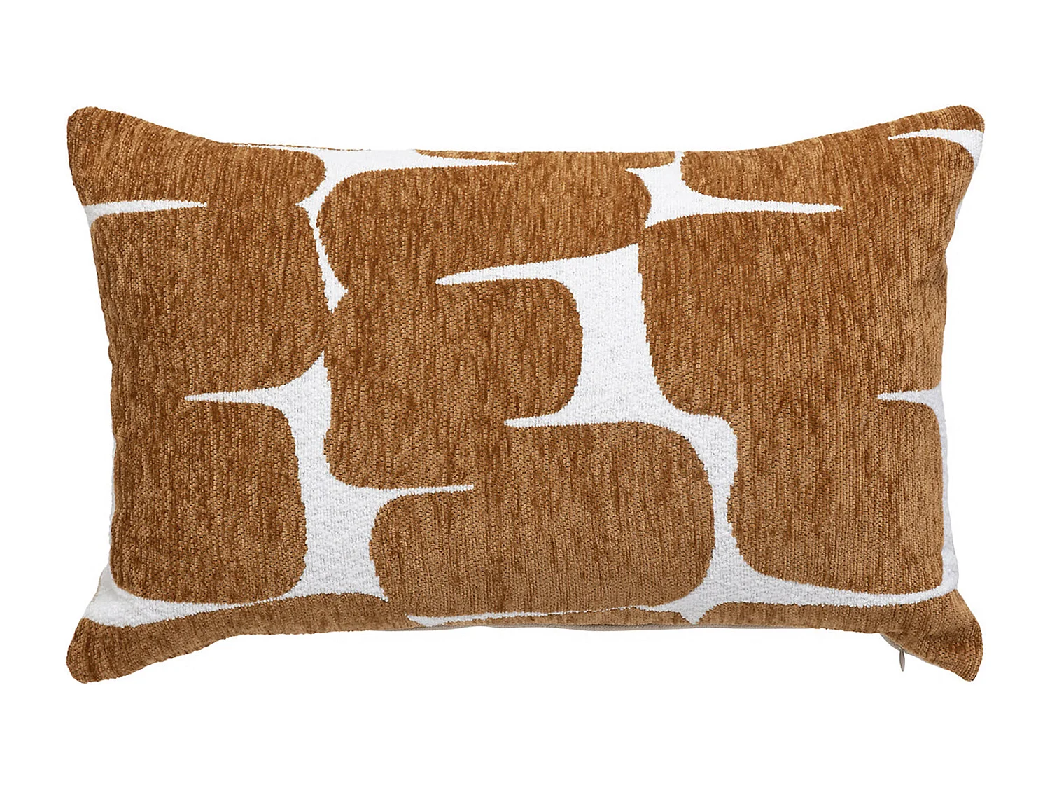 Funda de cojín de chenilla diseño 30 x 50 cm