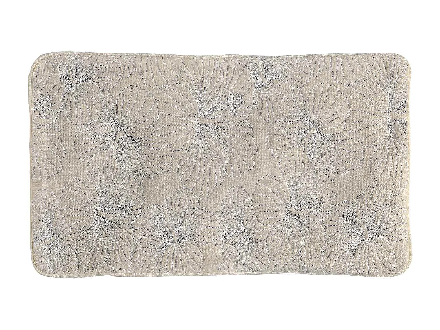 Housse de coussin aux fleurs d'hibiscus