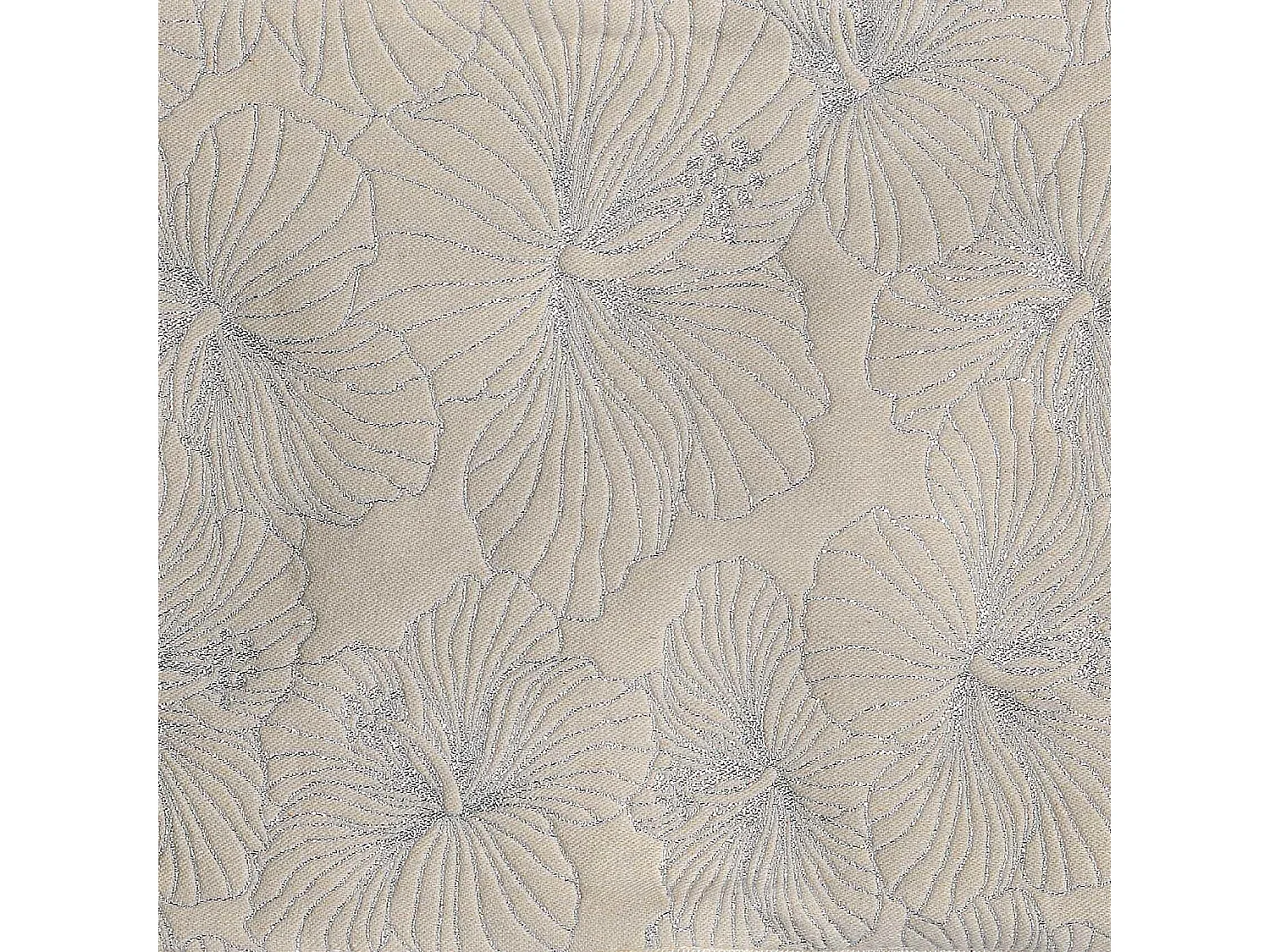 Housse de coussin aux fleurs d'hibiscus