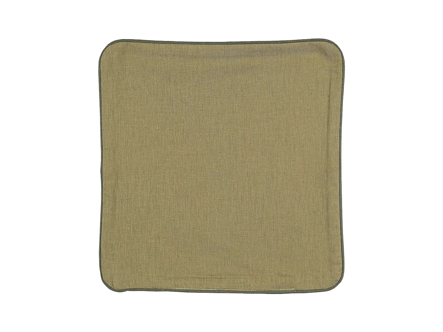 Housse de coussin en poly/lin