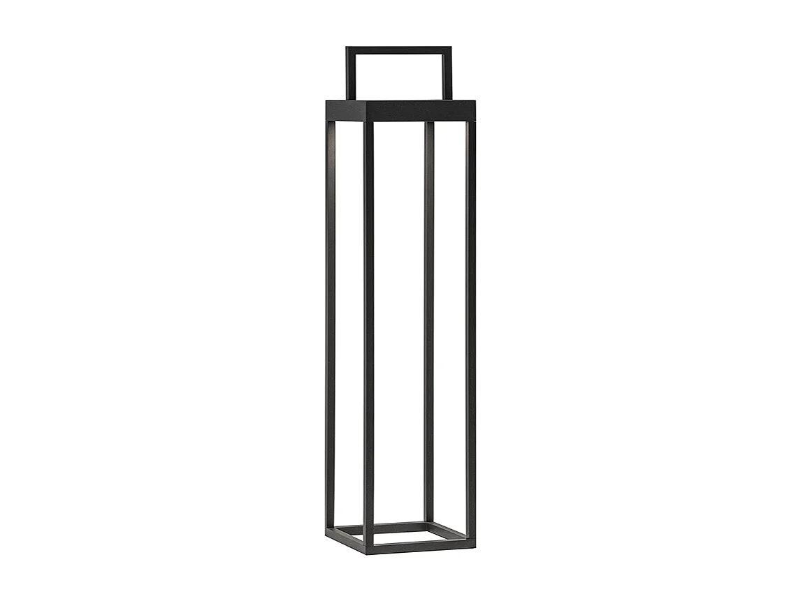 Bientôt lanterne solaire LED anthracite 2,2w IP54 h. 52,5 cm