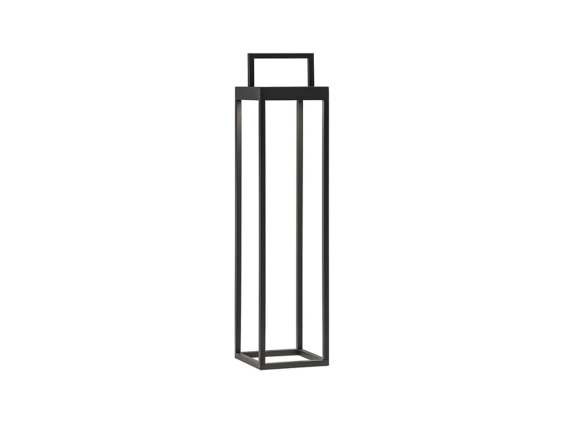 Bientôt lanterne solaire LED anthracite 2,2w IP54 h. 52,5 cm