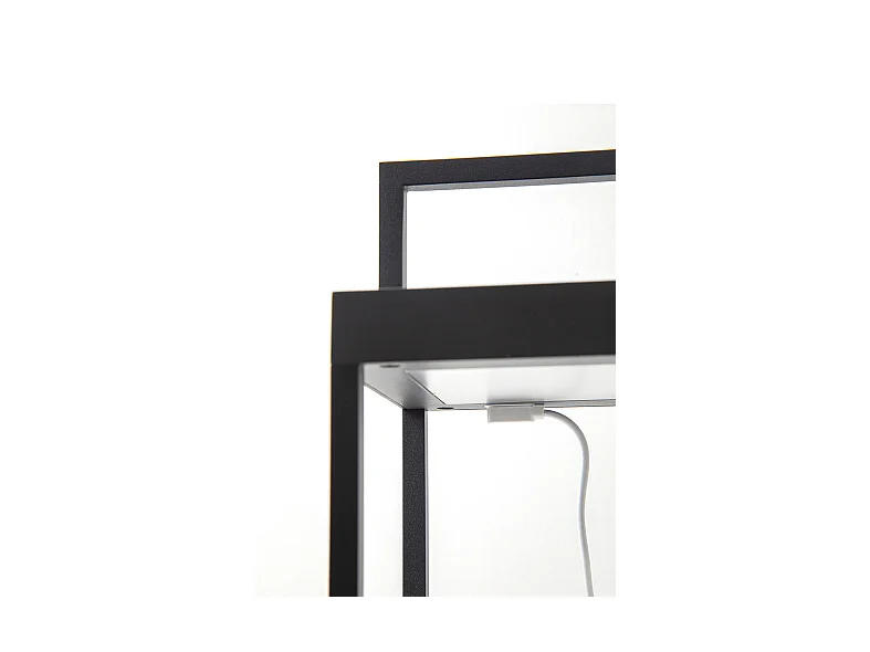 Bald anthrazitfarbene Solar-LED-Laterne 2,2 W IP54 h. 52,5 cm