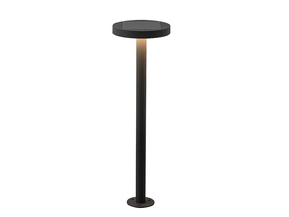 Nap solar antraciet LED grondpaal 2,2w batterijvoeding IP54 h. 65cm