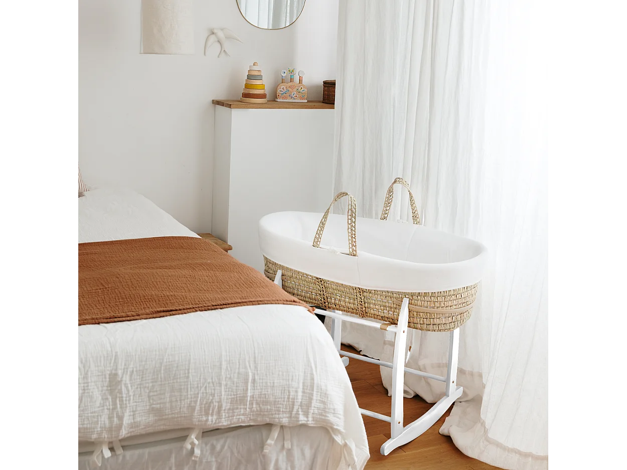 Tragekorbgestell Weiß