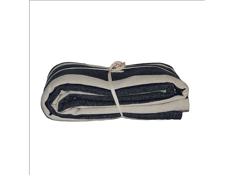 Tiro de cama rústico de algodón grueso 240 x 260 cm