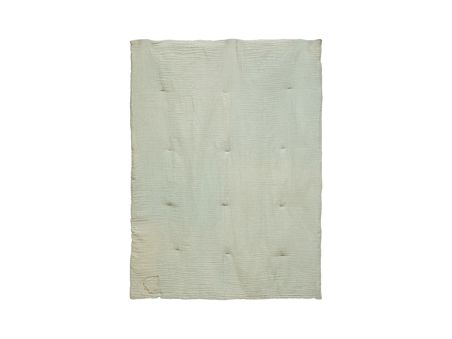 Édredon en Coton "Enfant" 100x140cm Vert