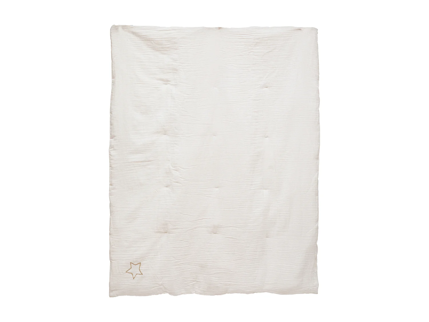 Baumwollgaze-Steppdecke 100 x 140 cm