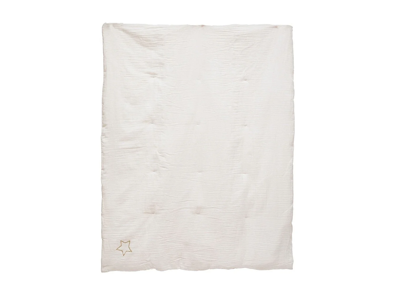 Baumwollgaze-Steppdecke 100 x 140 cm