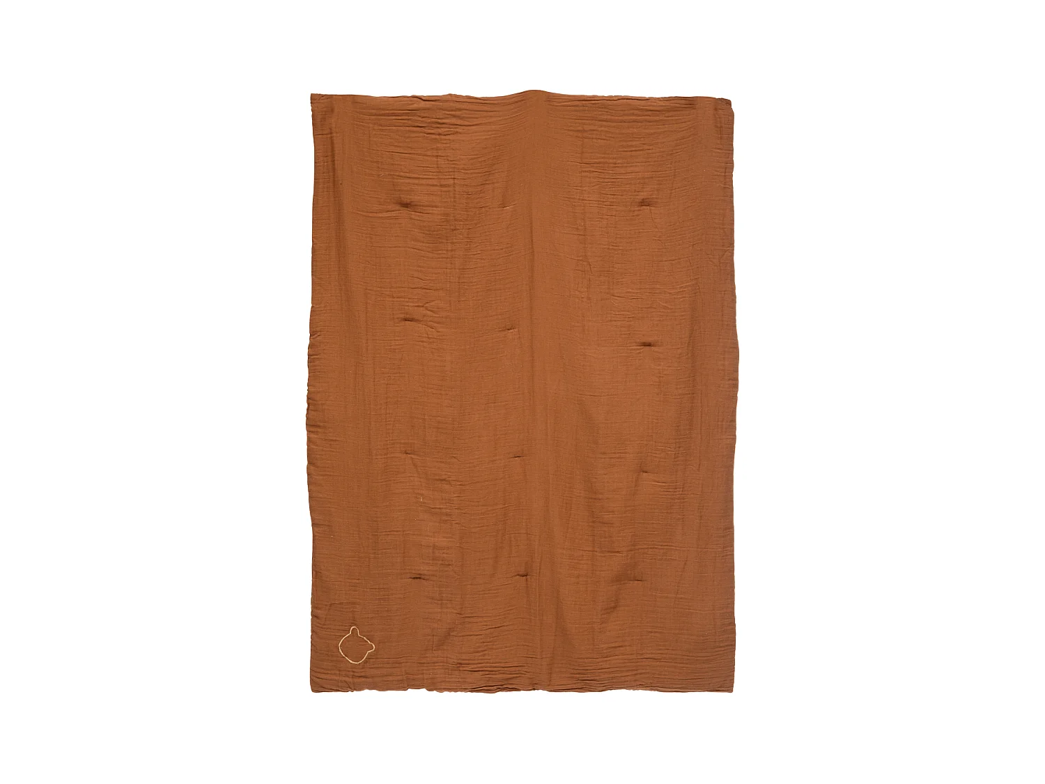 Édredon en Coton "Enfant" 100x140cm Marron