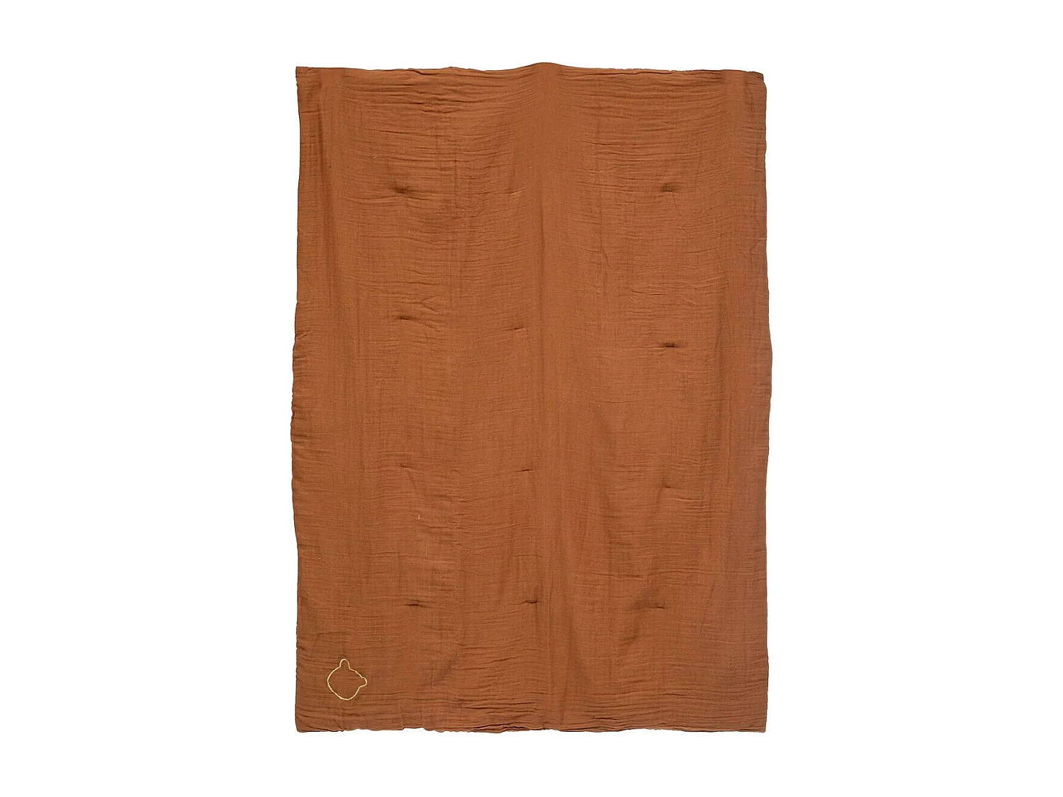 Édredon en Coton "Enfant" 100x140cm Marron