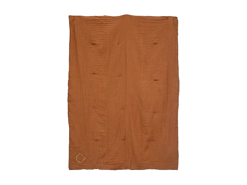 Baumwollgaze-Steppdecke 100 x 140 cm