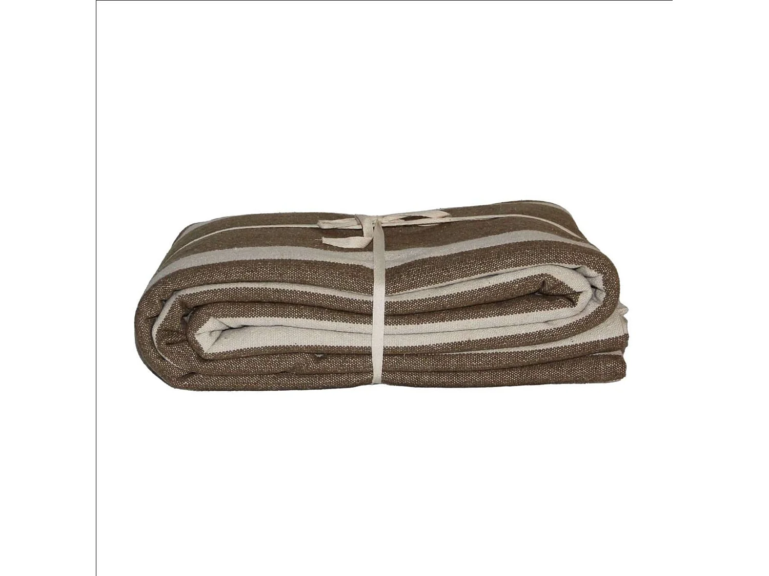 Tiro de cama rústico de algodón grueso 240 x 260 cm