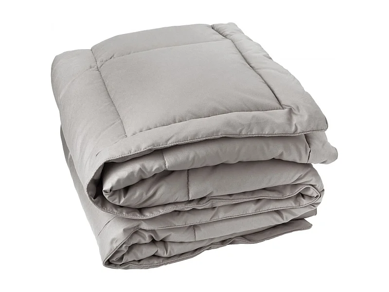 Dessus de lit matelassé peau de pêche Oekotex