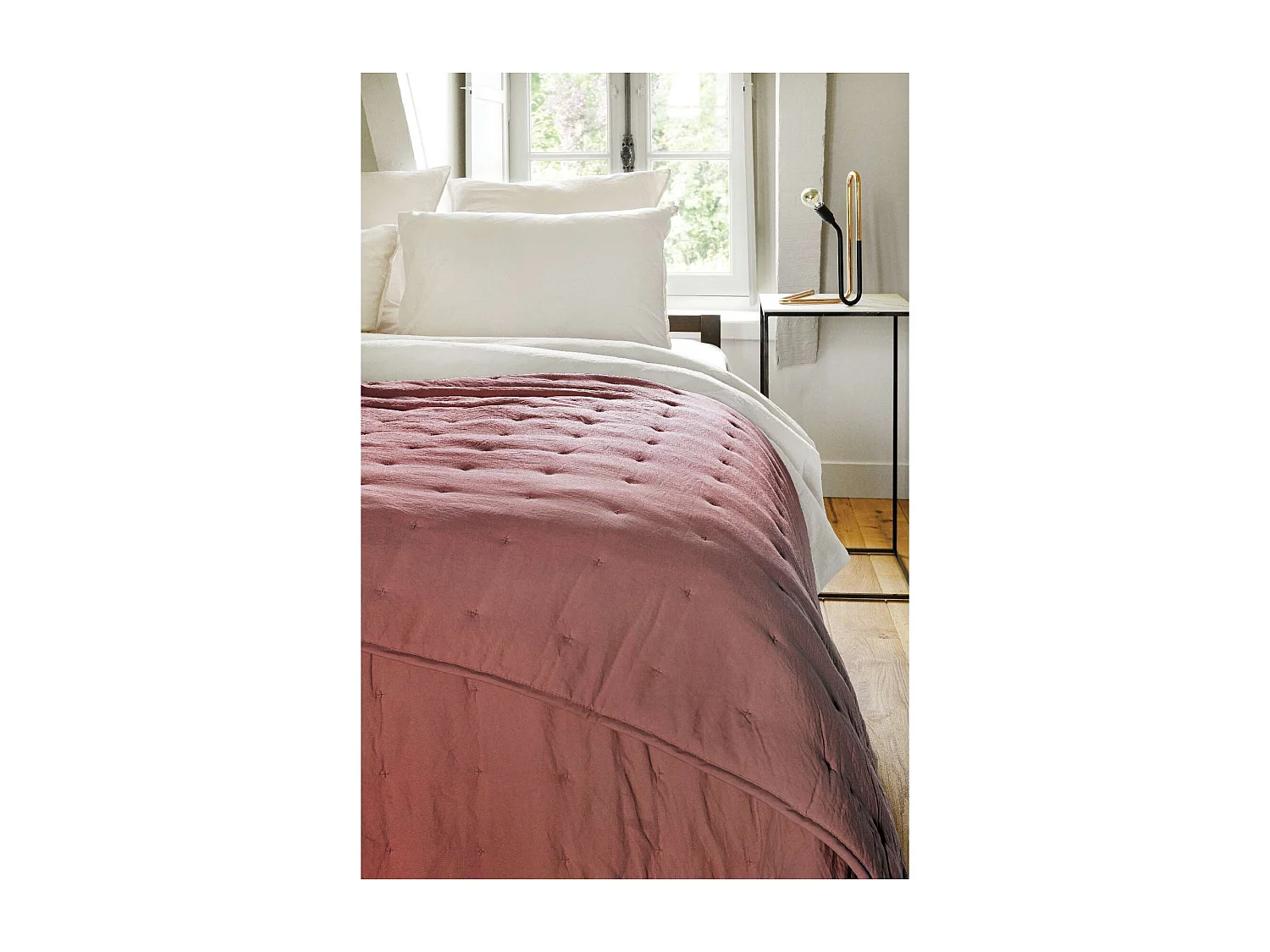 Couvre-Lit en microfibre matelassée