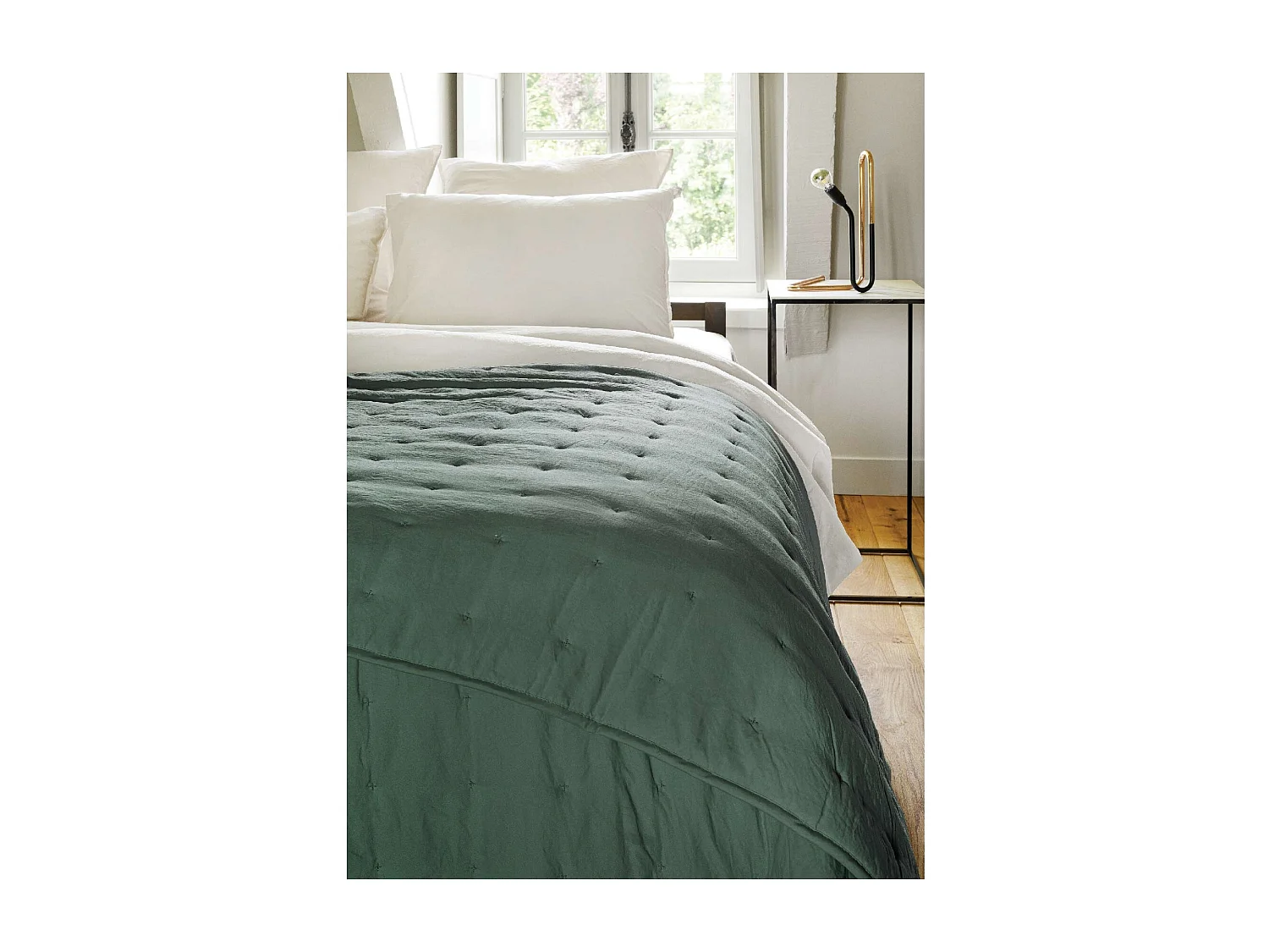 Couvre-Lit en microfibre matelassée