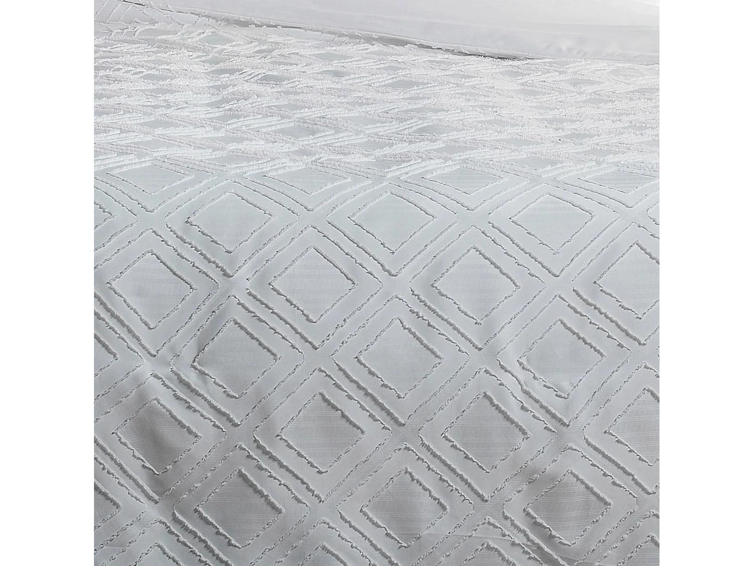 Cobertor de cama con rombos 230 x 250 cm