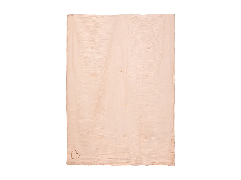 Édredon en Coton "Enfant" 100x140cm Rose