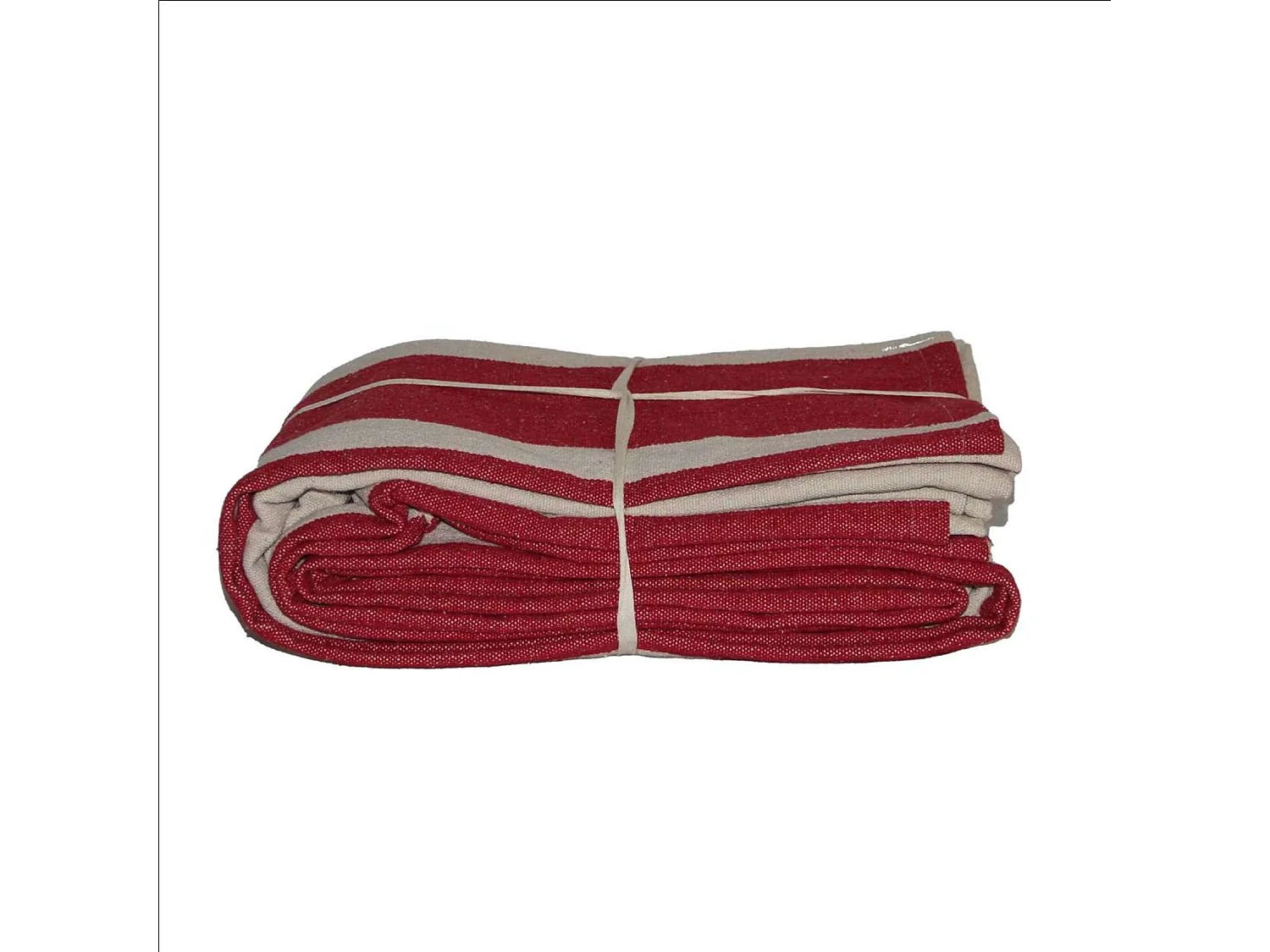 Tiro de cama rústico de algodón grueso 240 x 260 cm