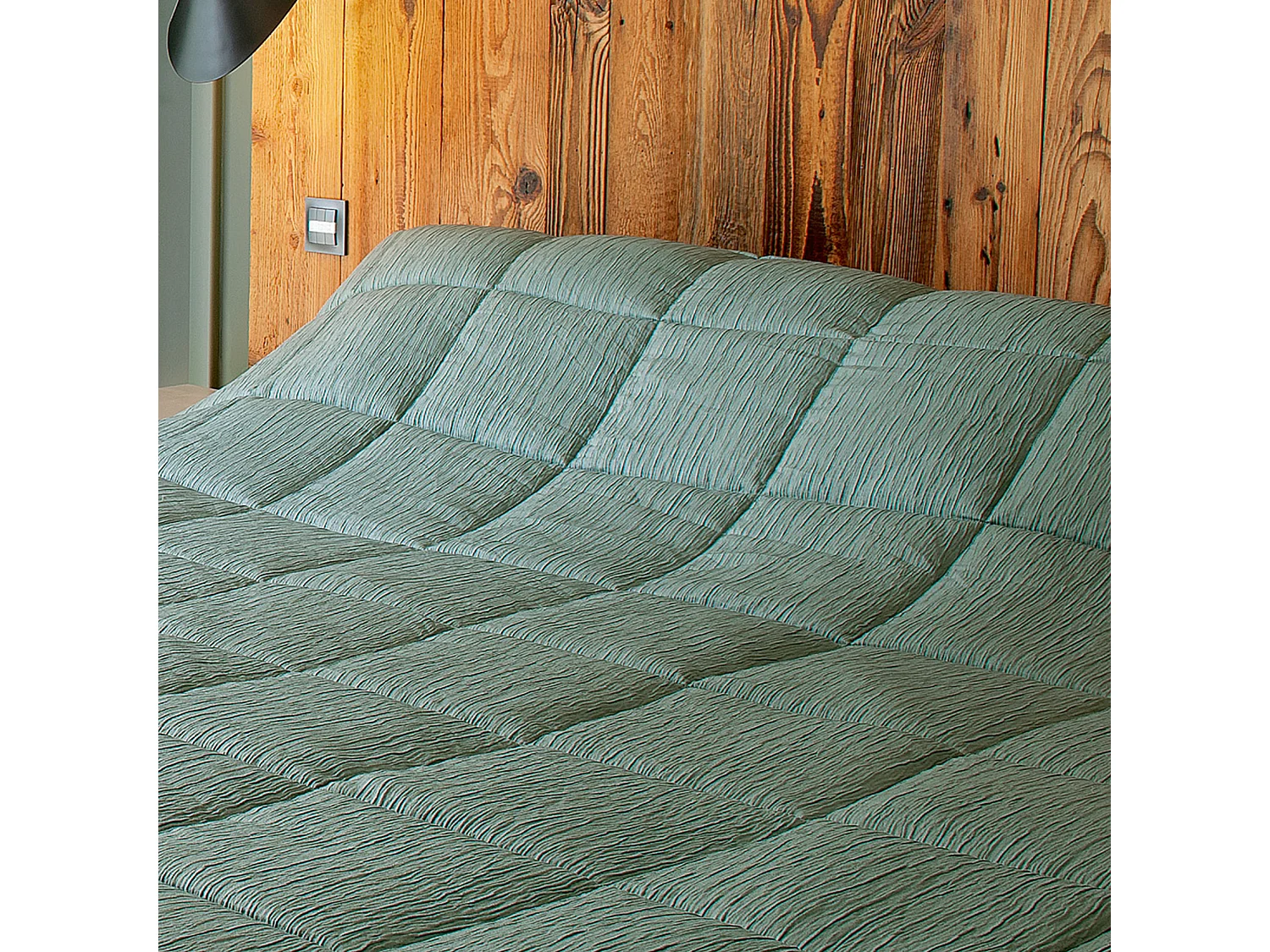 Manta para Cama Efecto Arrugado 250 x 260 cm