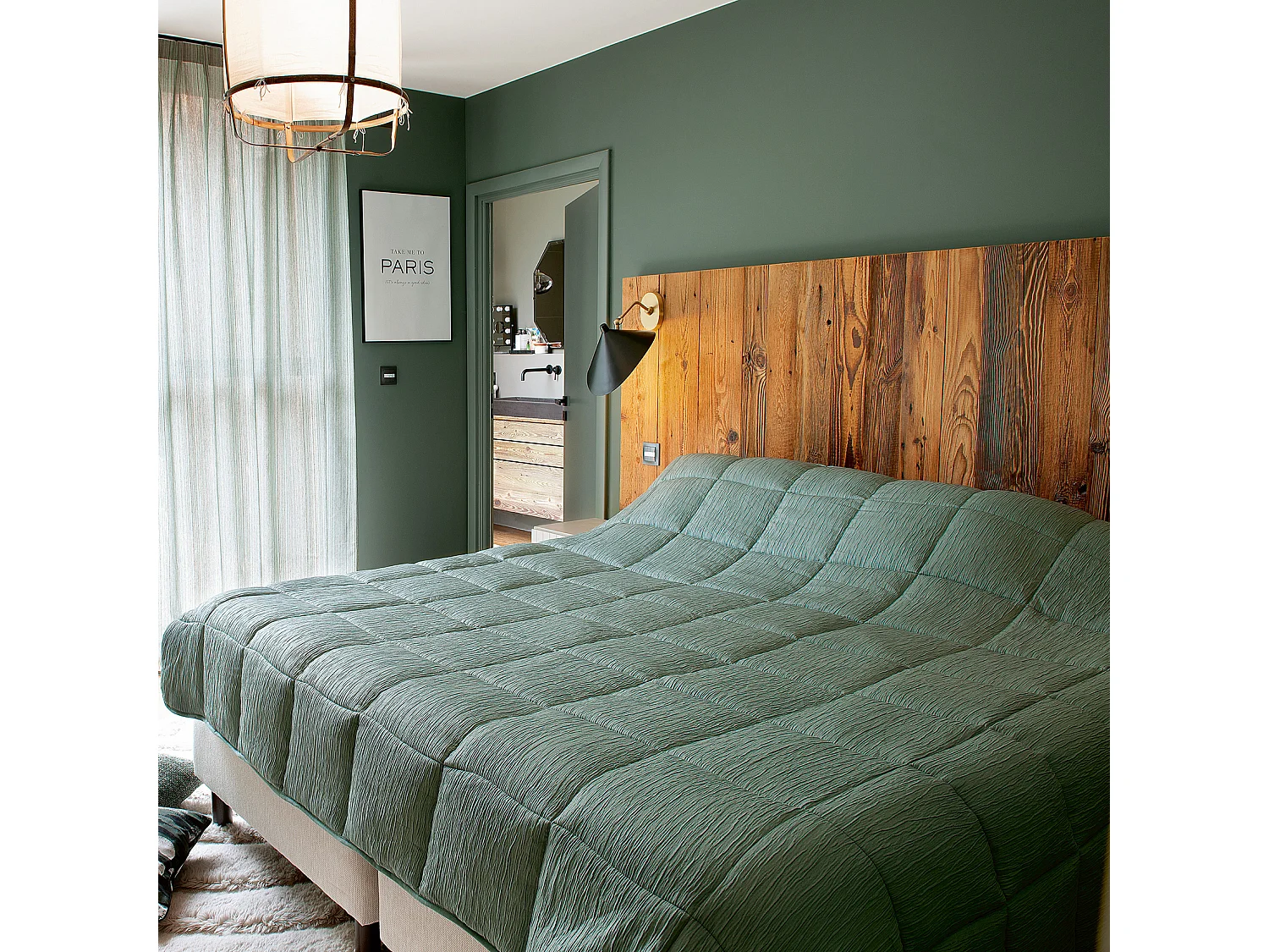 Manta para Cama Efecto Arrugado 250 x 260 cm