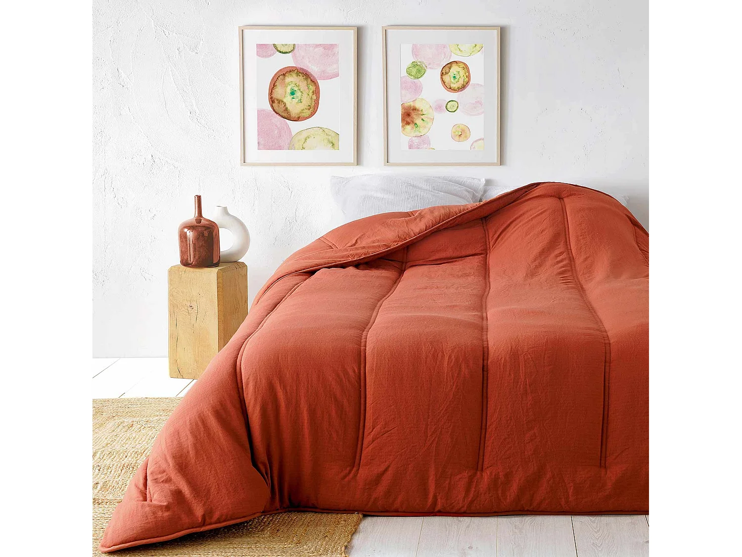 Cubrecama liso 240 x 260 cm