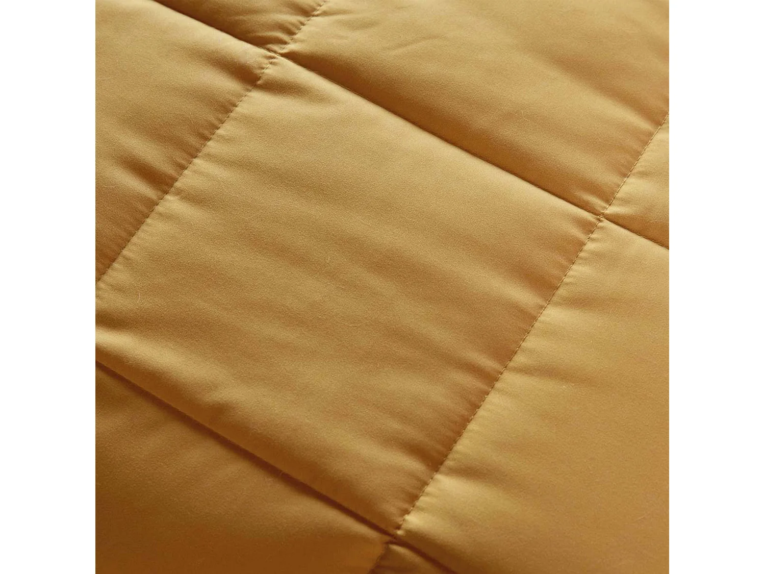 Gesteppte Tagesdecke aus Ökotex-Pfirsichleder 160 x 240 cm