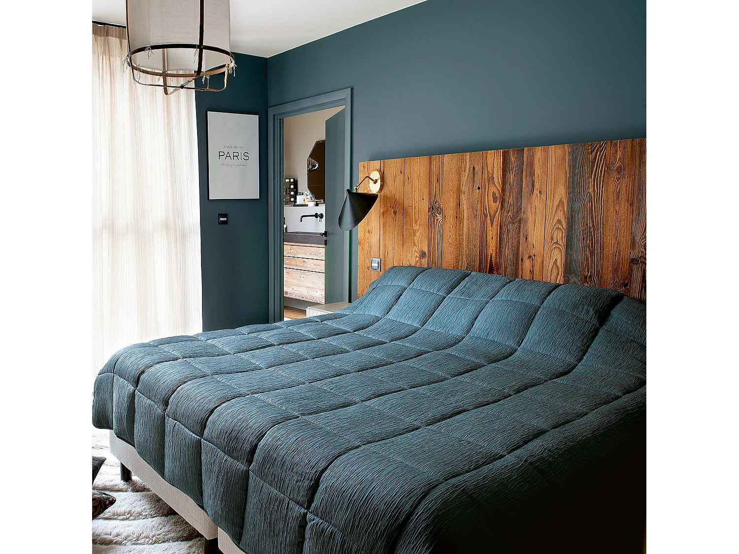 Manta para Cama Efecto Arrugado 150 x 150 cm