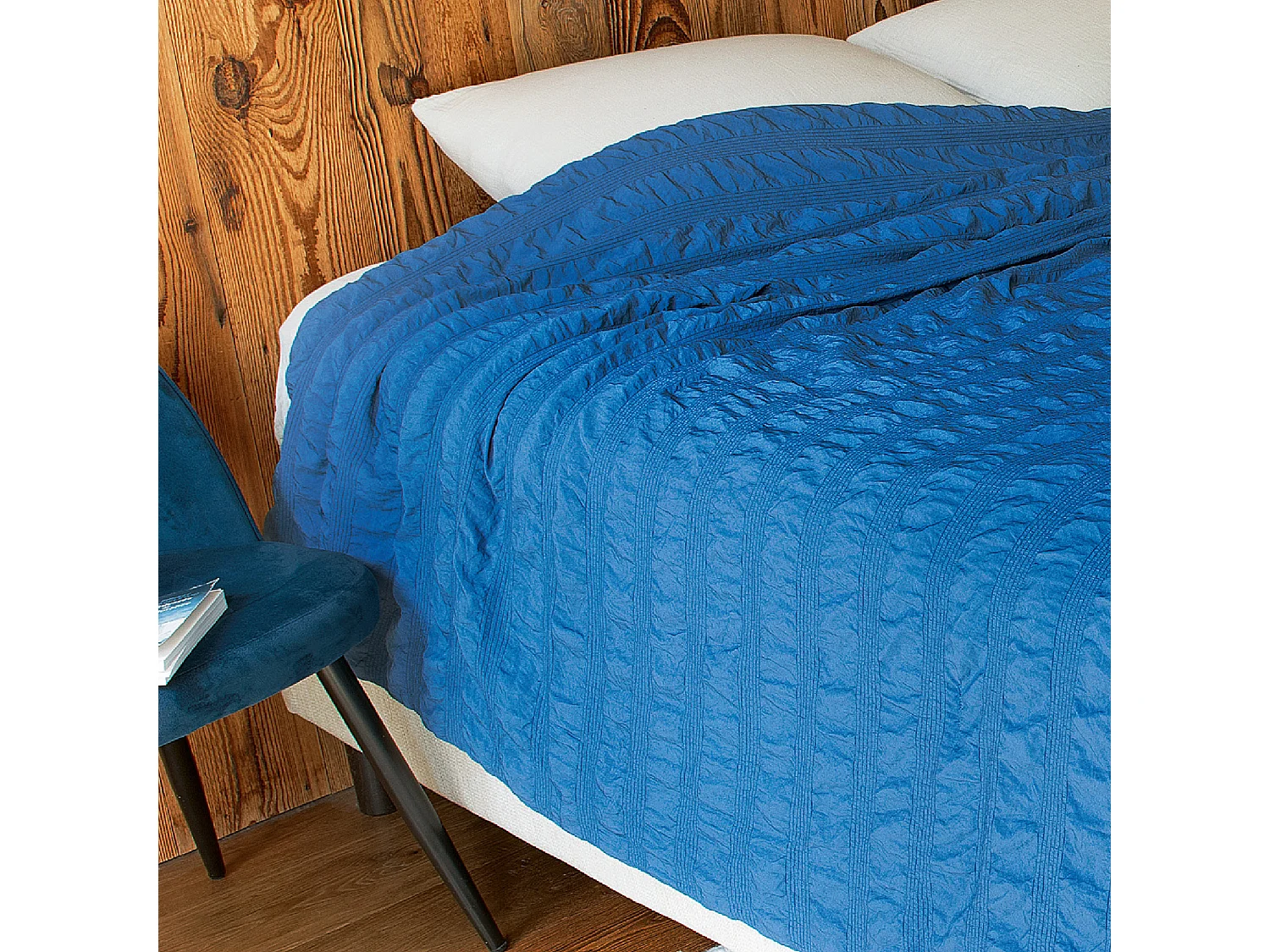 Colcha Efecto Seersucker 240 x 250 cm