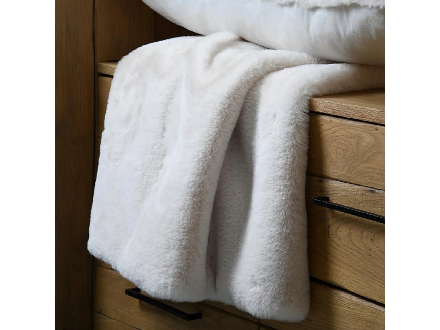 Manta de piel sintética ultra suave 180 x 220 cm