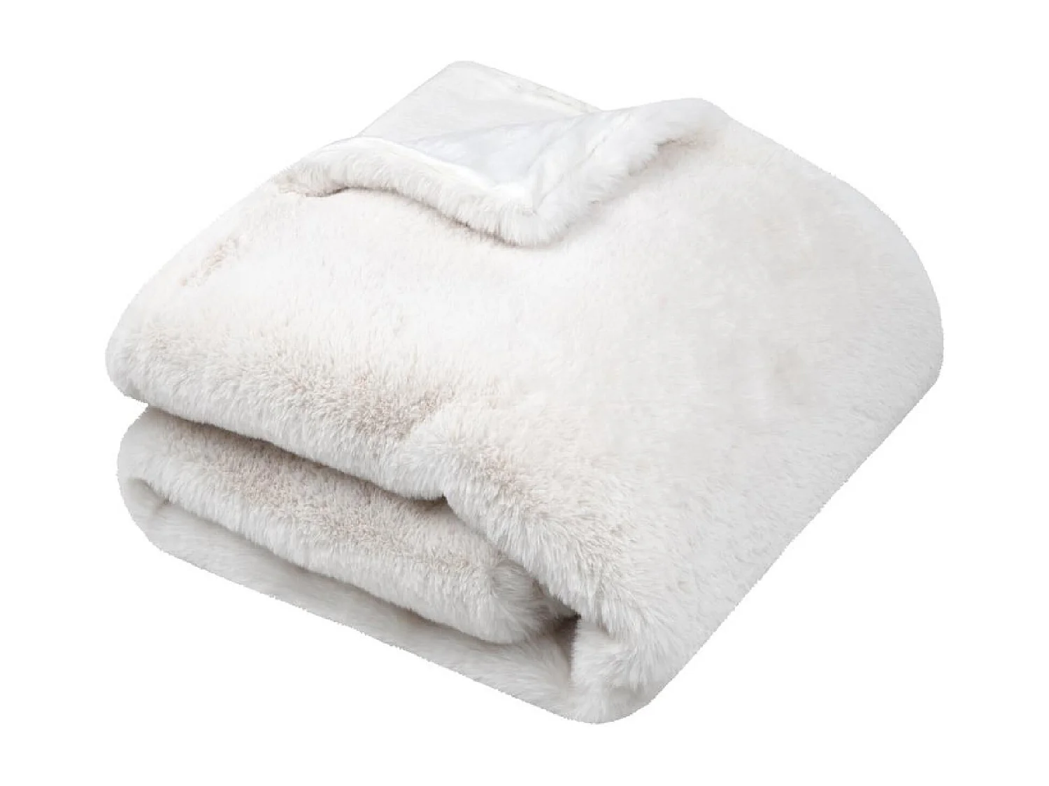 Plaid en imitation fourrure ultra moelleux