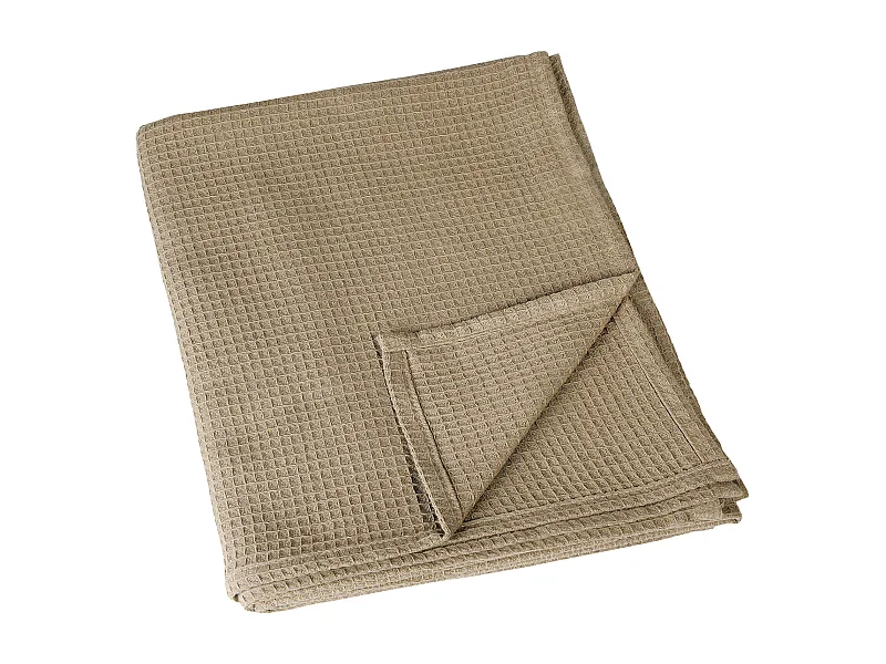 Plaid en nid d'abeille