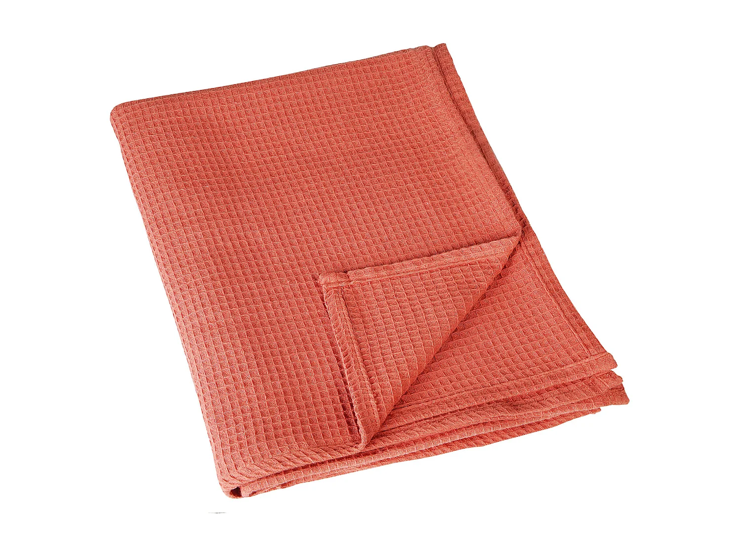 Plaid en nid d'abeille