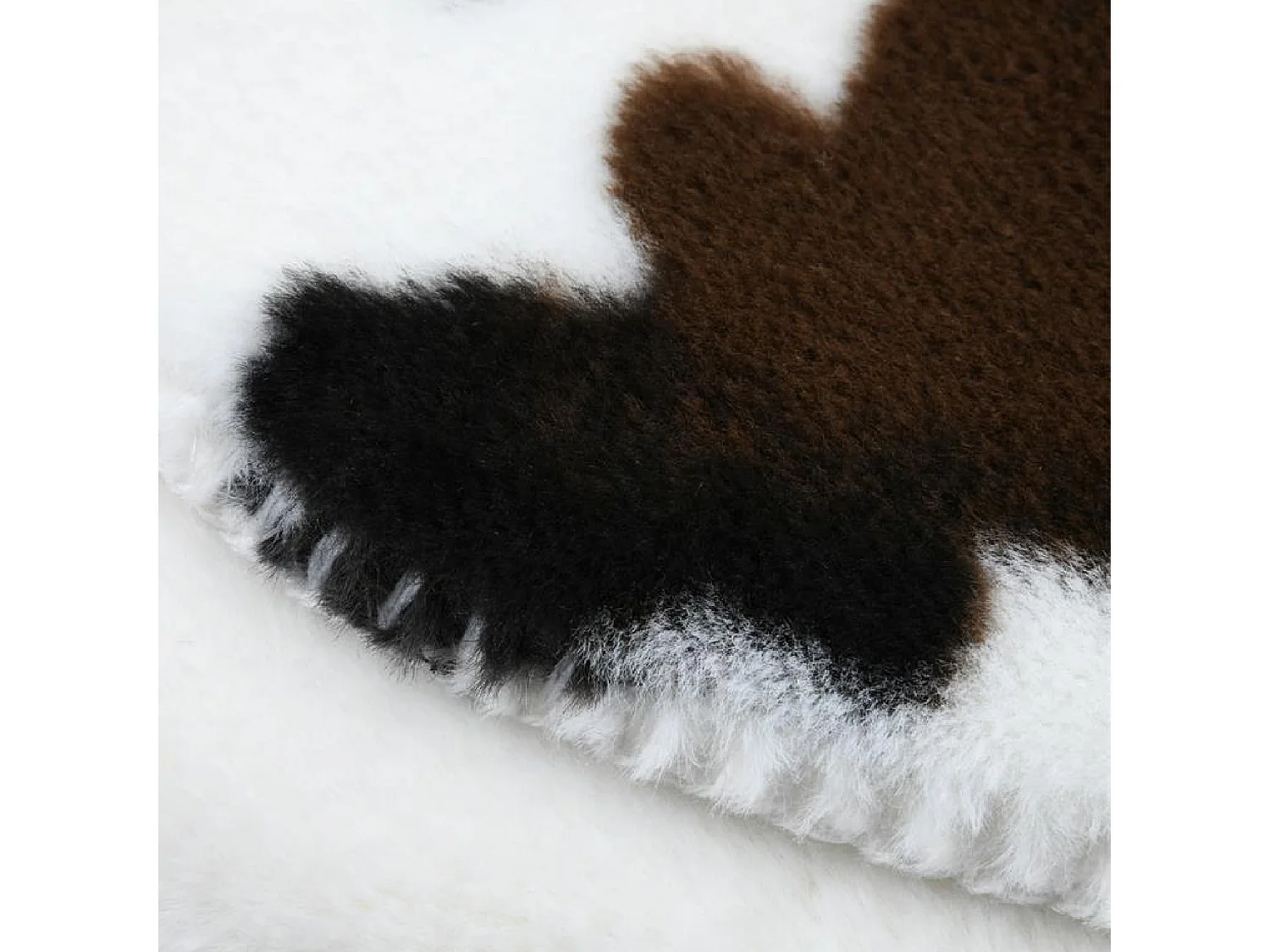 Manta imitación piel de vaca 130 x 160 cm