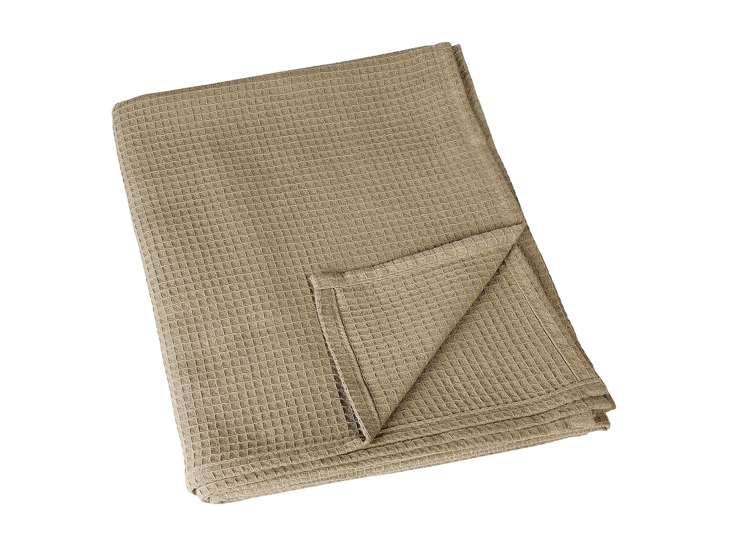 Plaid en nid d'abeille