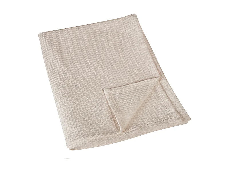 Plaid en nid d'abeille