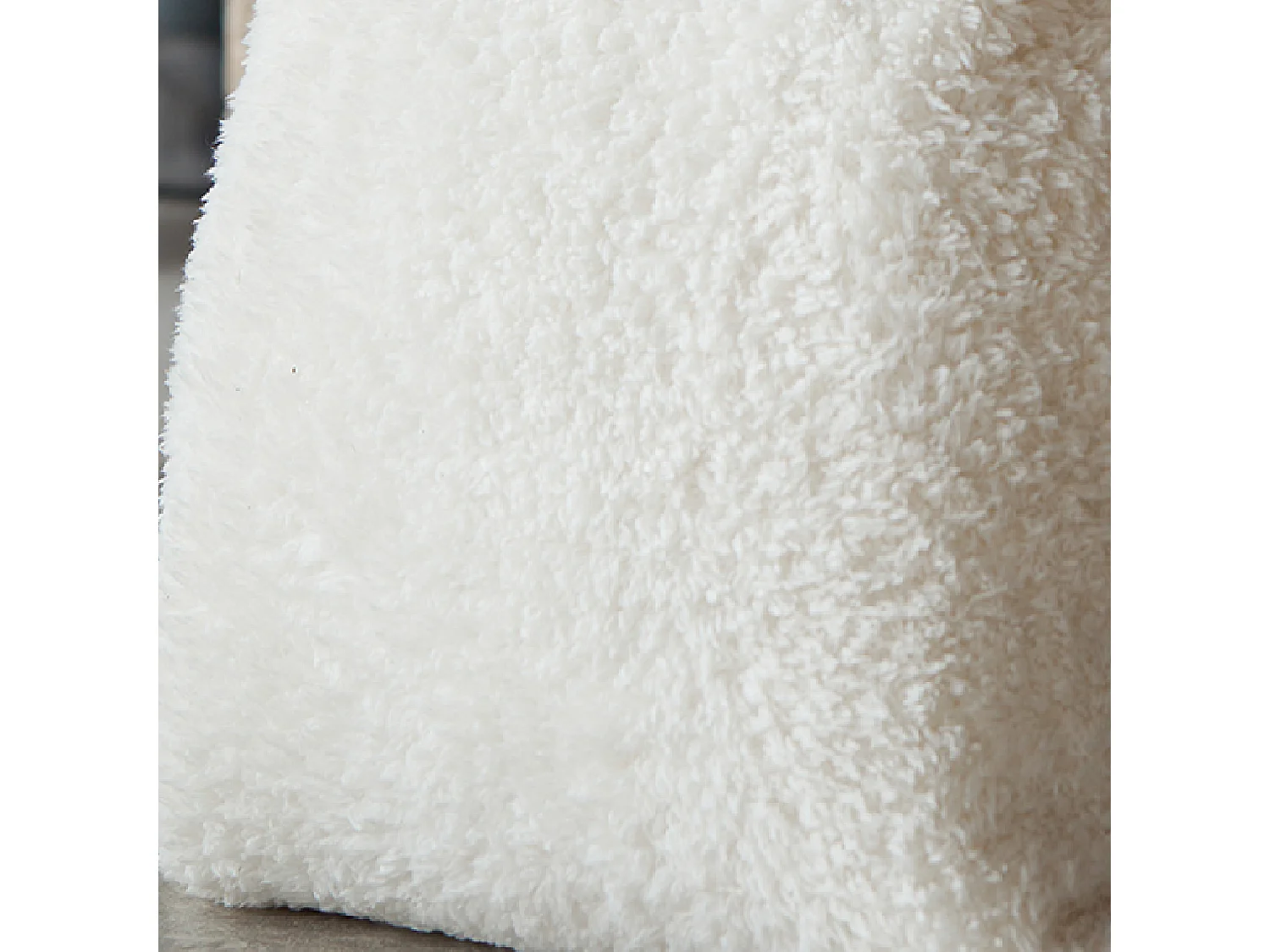 Bolso y Plaid Imitación Piel de Oveja 125 x 150 cm