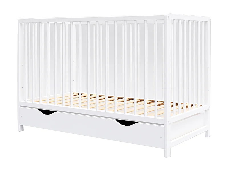 Culla evolutiva con cassetto - 120x60cm