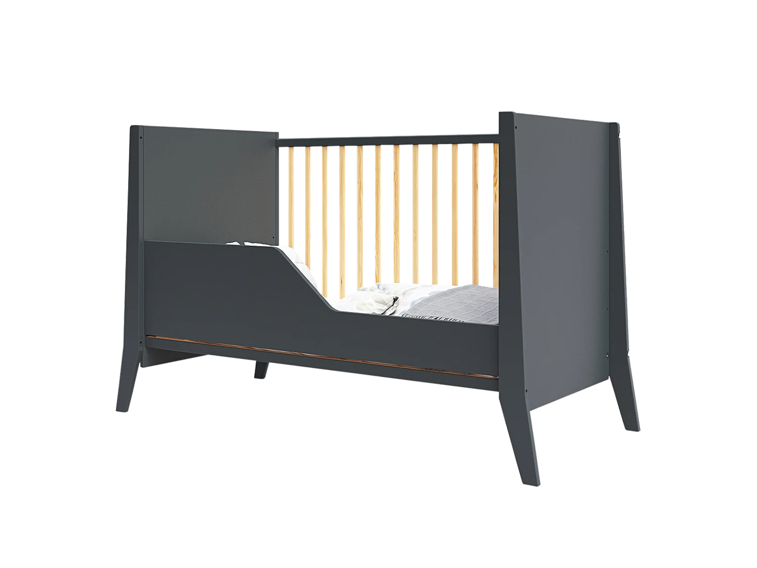 Mitwachsendes Babybett - 60x120 cm