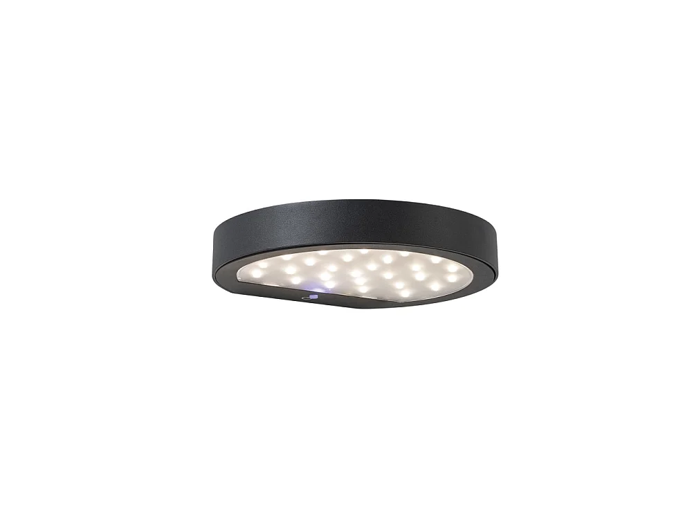 Nap Solar Anthrazit LED-Wandleuchte 2,2 W batteriebetrieben IP54