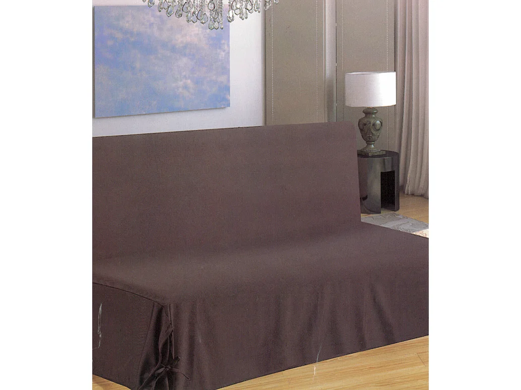 Funda de Clic-Clac con Lazos Cacao 140 x 200 cm