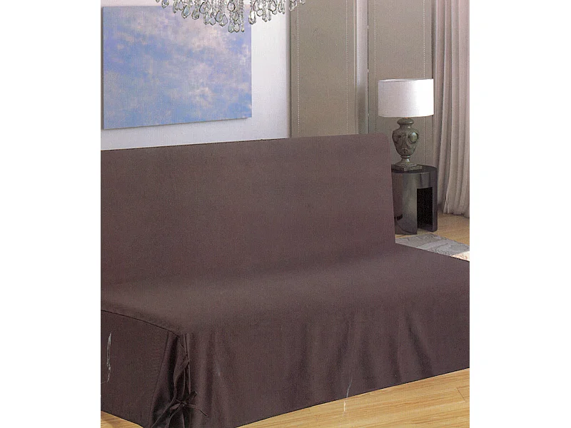 Funda de Clic-Clac con Lazos Cacao 140 x 200 cm