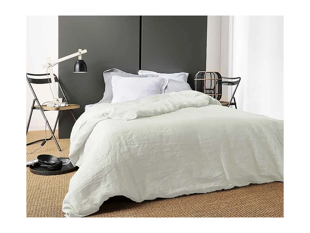 Housse de Couette Unie en Lin